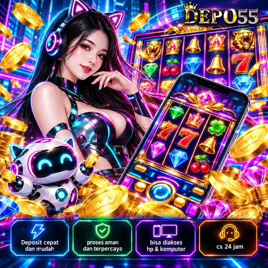 Visual DEPO55 untuk topik Arcade